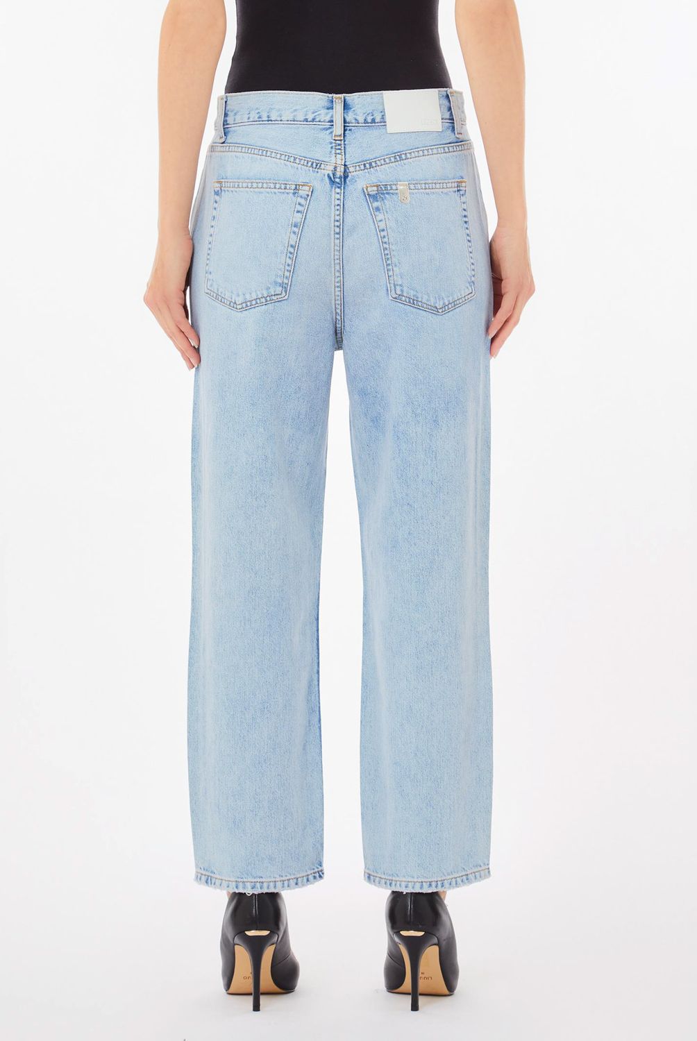LIUJO - Jeans Recto 100% Algodón Mujer Liujo
