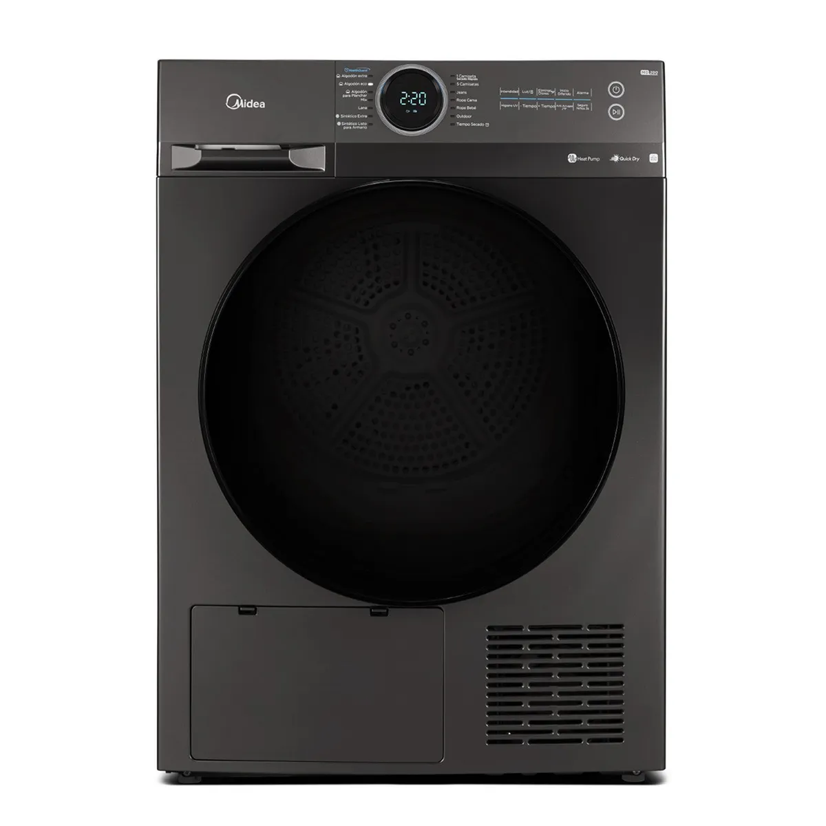 MIDEA - Secadora Electrica 12 Kg Bomba de Calor MD200H120T Midea