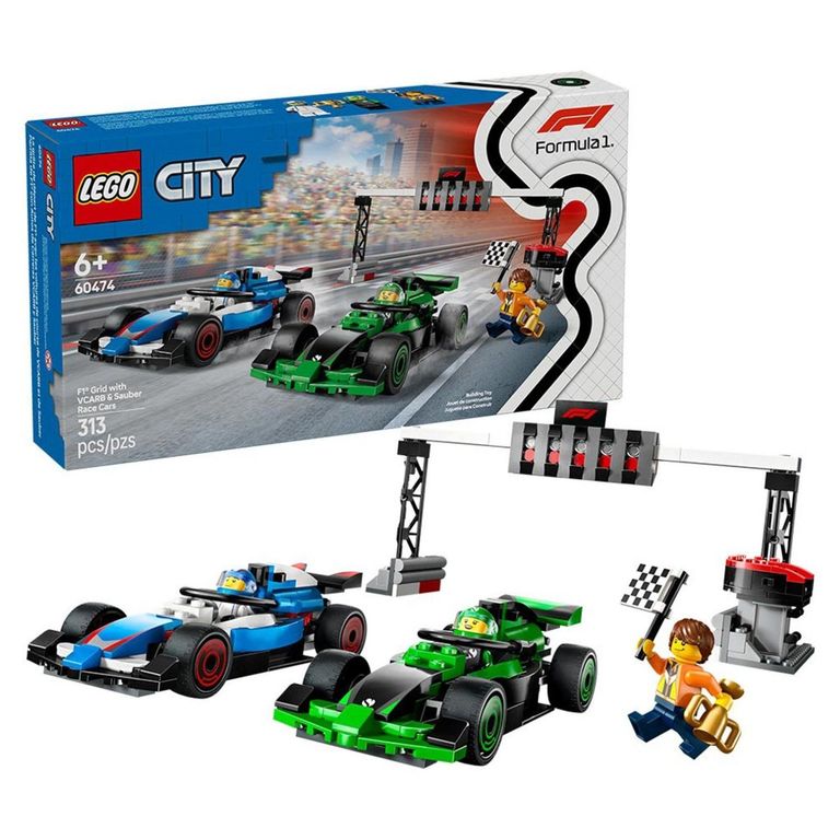 City F1 Autos de Carreras VCARB y Sauber