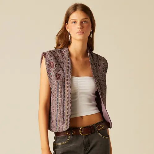 NICOLI - Chaqueta sin Mangas Tapicería Mujer