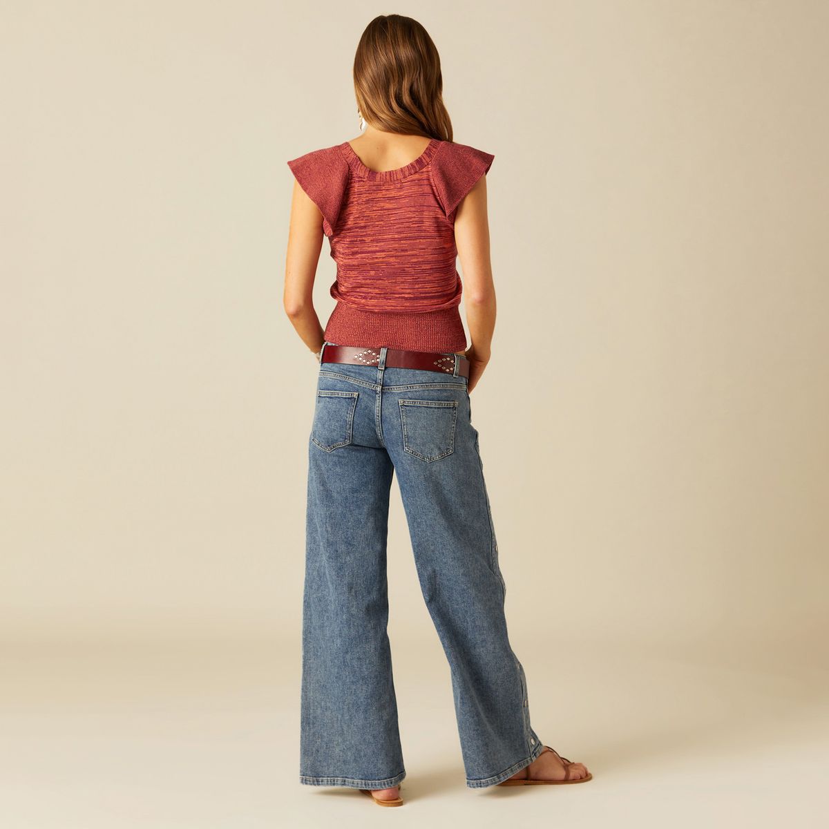 NICOLI - Jeans Straight Mujer Nicoli
