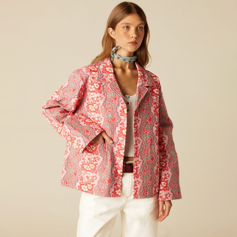 NICOLI - Chaqueta Print Tapestry Mujer Nicoli