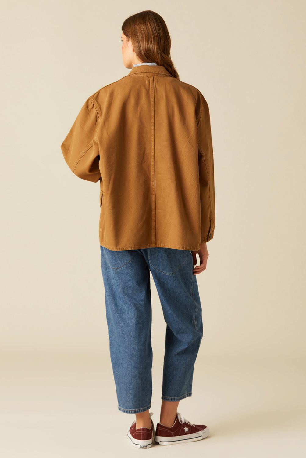 NICOLI - Chaqueta Kaki Mujer Nicoli