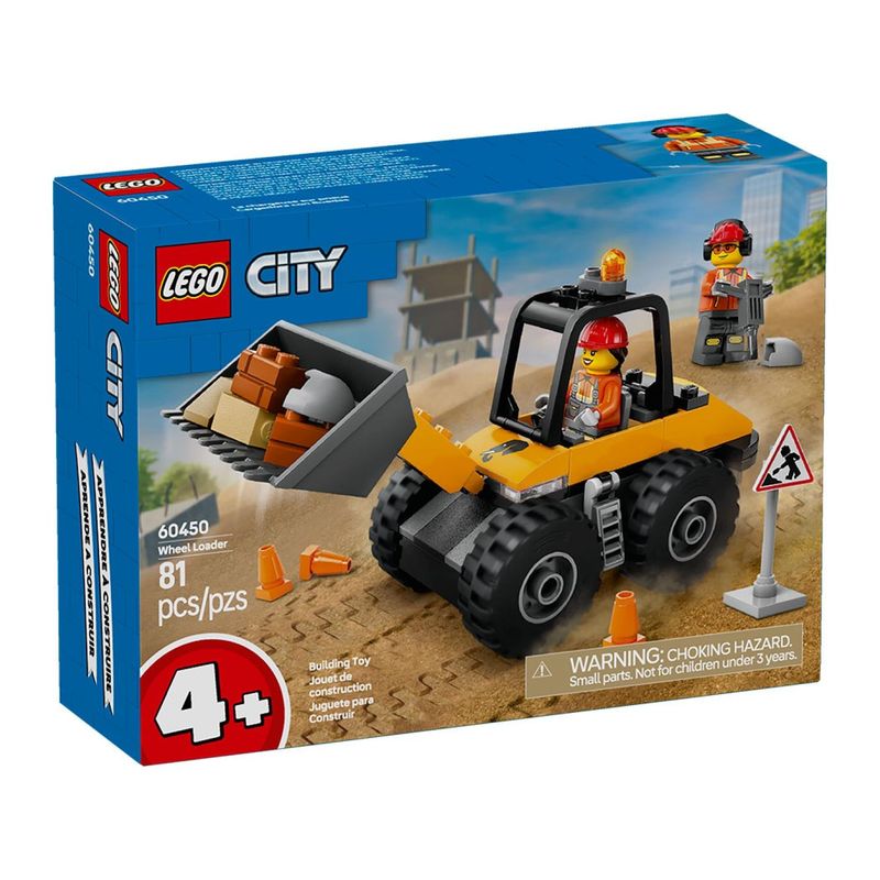 LEGO - Cargadora Con Ruedas Amarilla Lego
