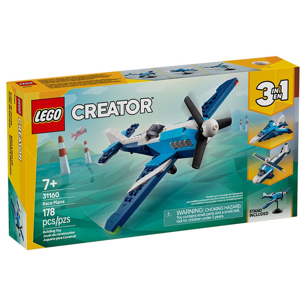 LEGO - Aeronave: Avión De Carreras Lego