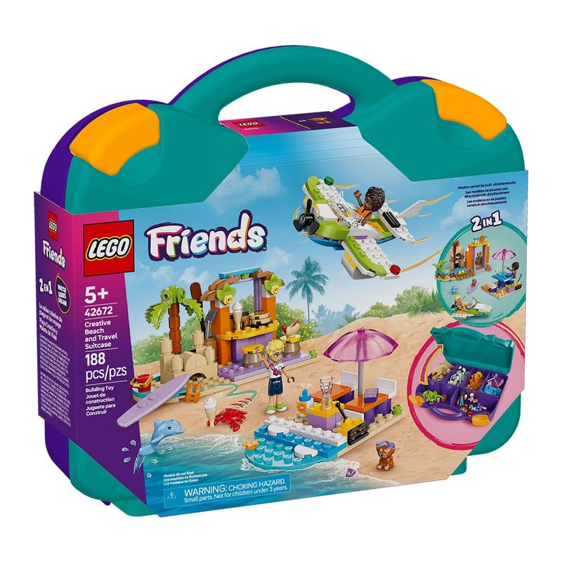 LEGO - Playa Creativa Y Maleta De Viaje Lego