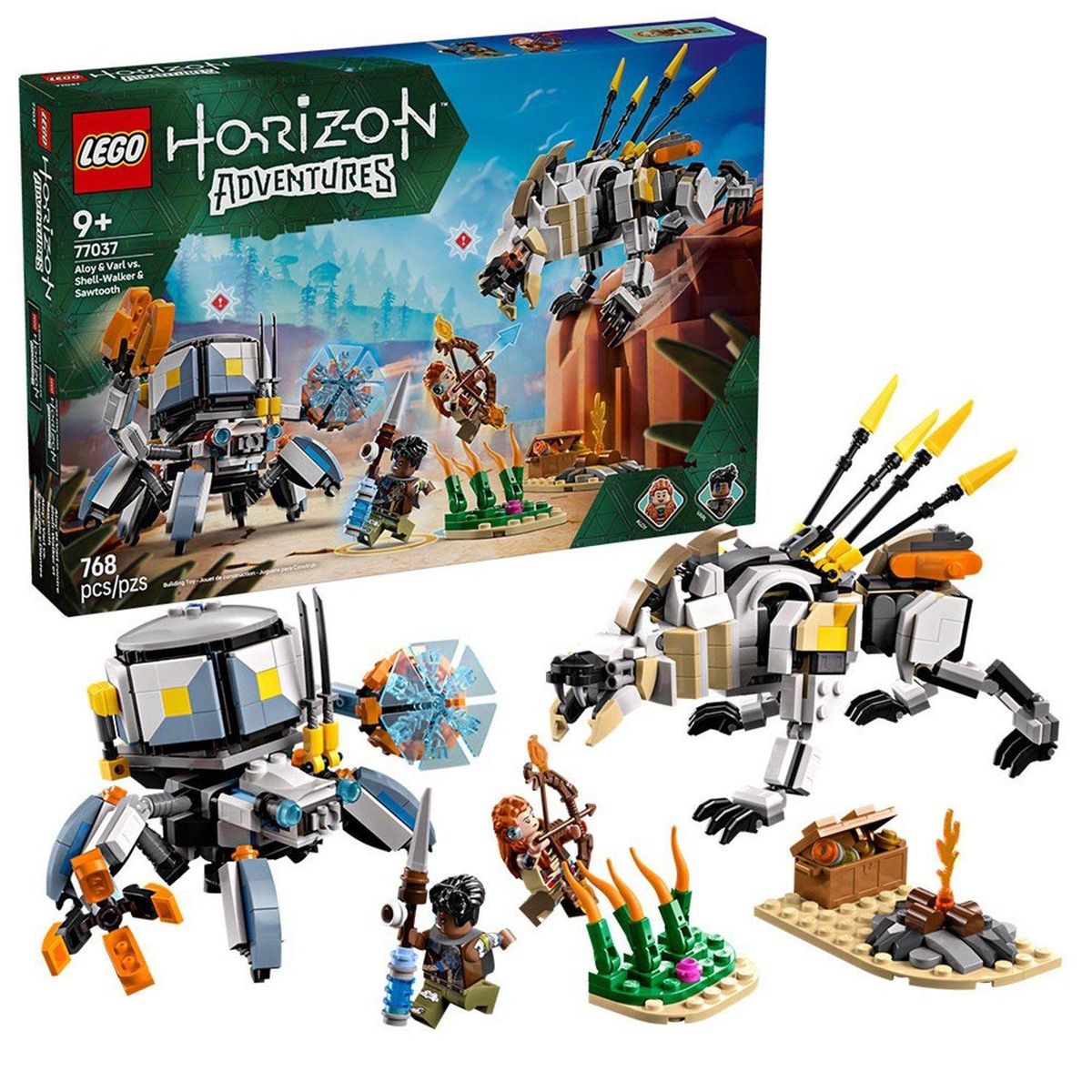 LEGO - Lego Horizon Adventures: Aloy y Varl vs. Cangrejo y Dientes Serrados