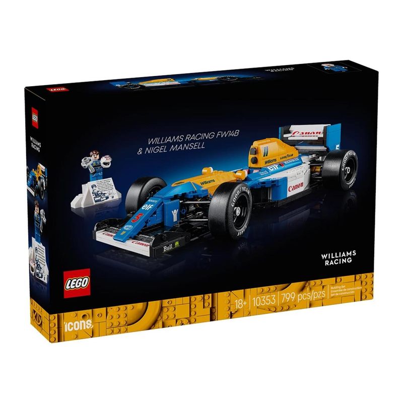 LEGO - Williams Racing Fw14B Y Nigel Mansell Lego