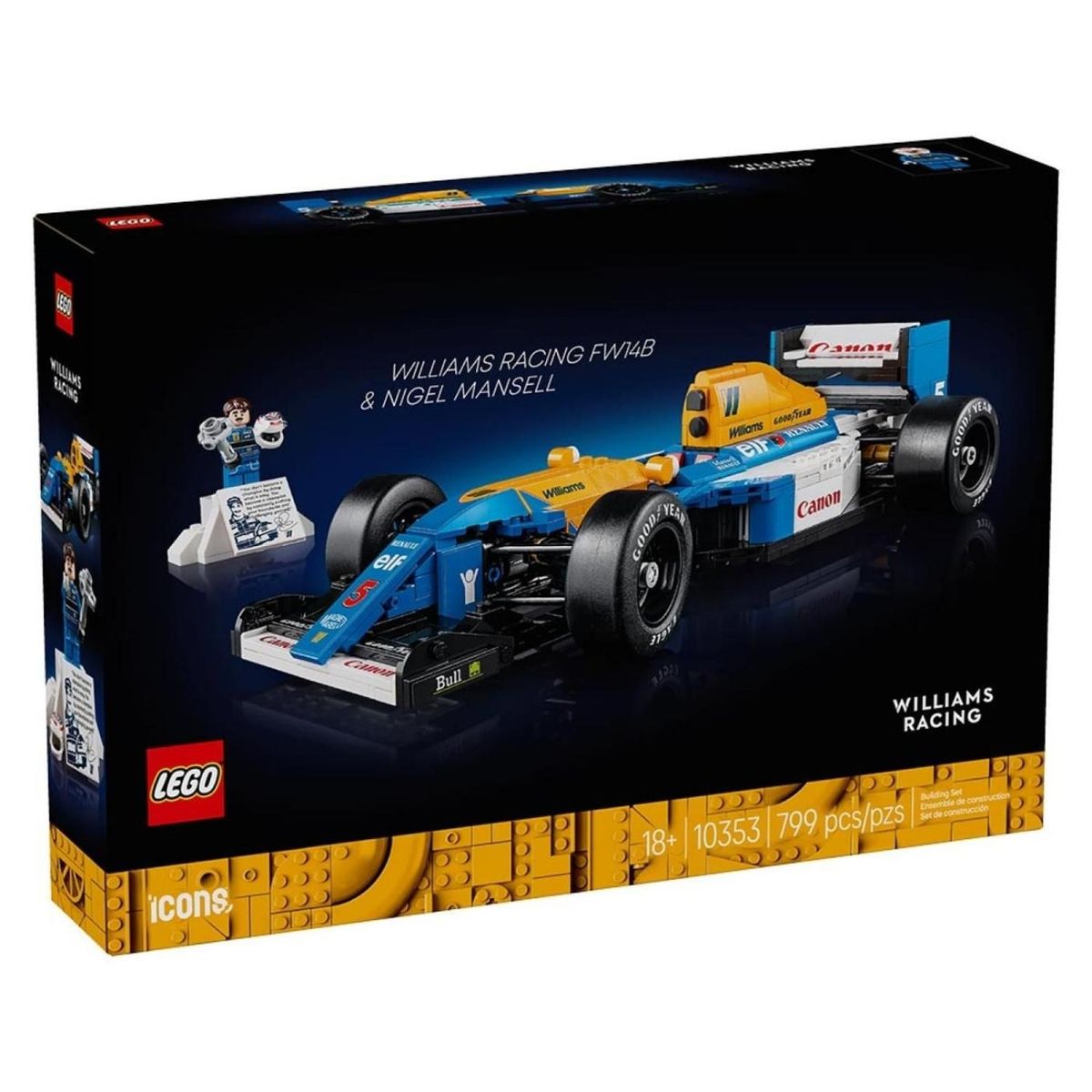 LEGO - Williams Racing FW14B y Nigel Mansell Lego
