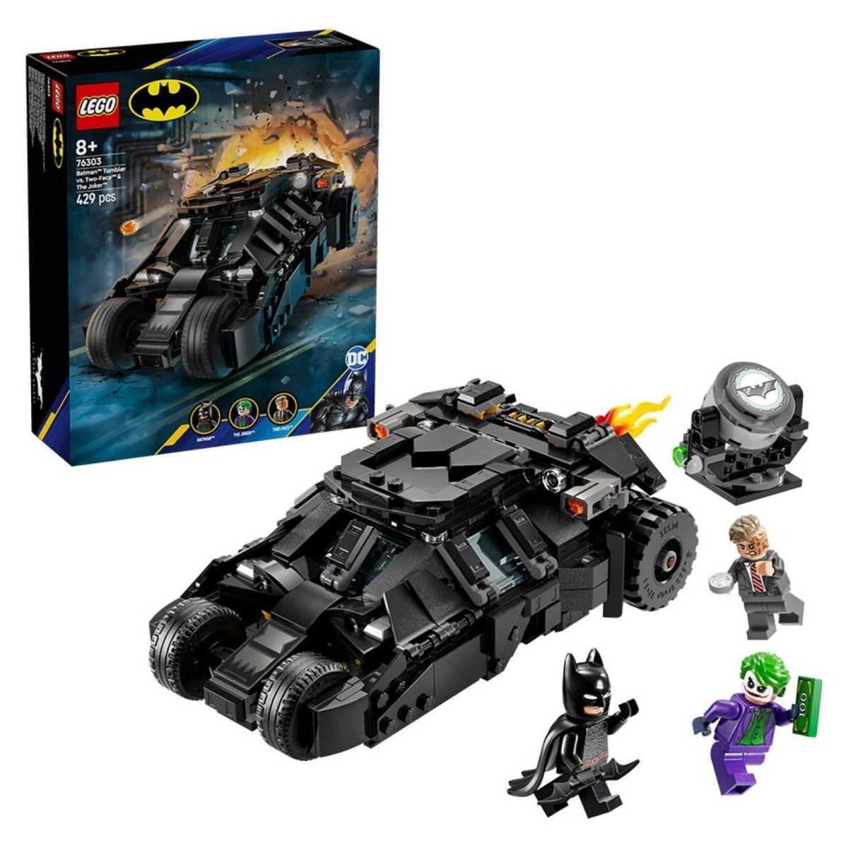 LEGO - Lego DC: Tanque de Batman vs. Two-Face y The Joker