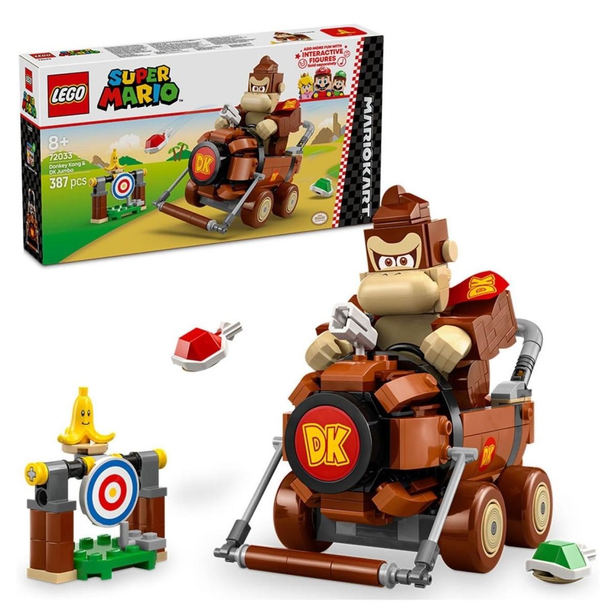 LEGO - Lego Super Mario Kart: Donkey Kong y Jumbo DK