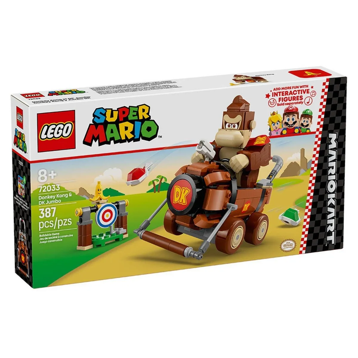 LEGO - Lego Super Mario Kart: Donkey Kong y Jumbo DK