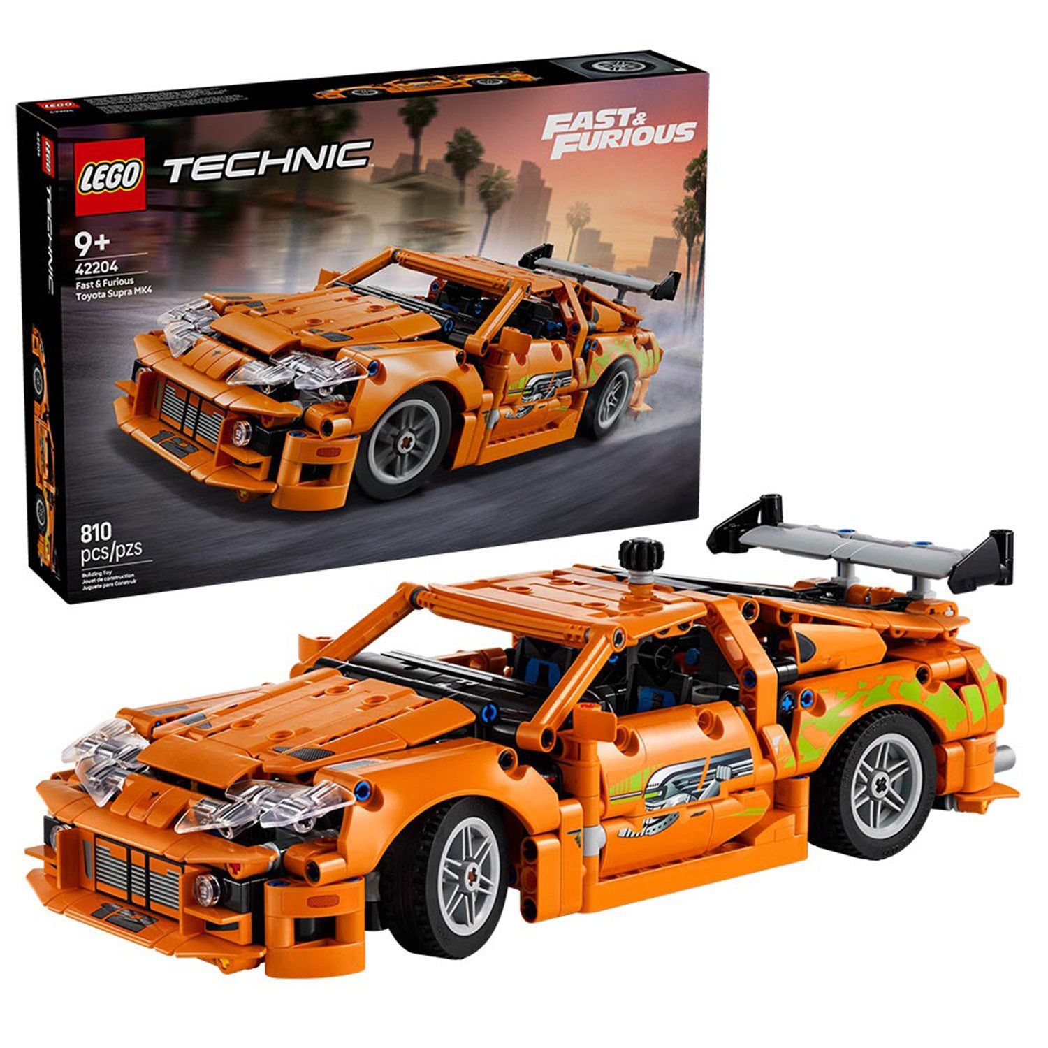 LEGO Fast And Furious Toyota Supra Mk4 Lego | Falabella Chile