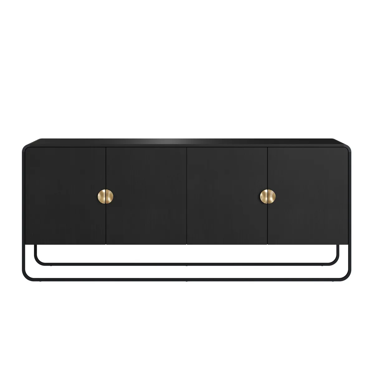 DECOCASA - Buffet 180 Cm Negro Decocasa