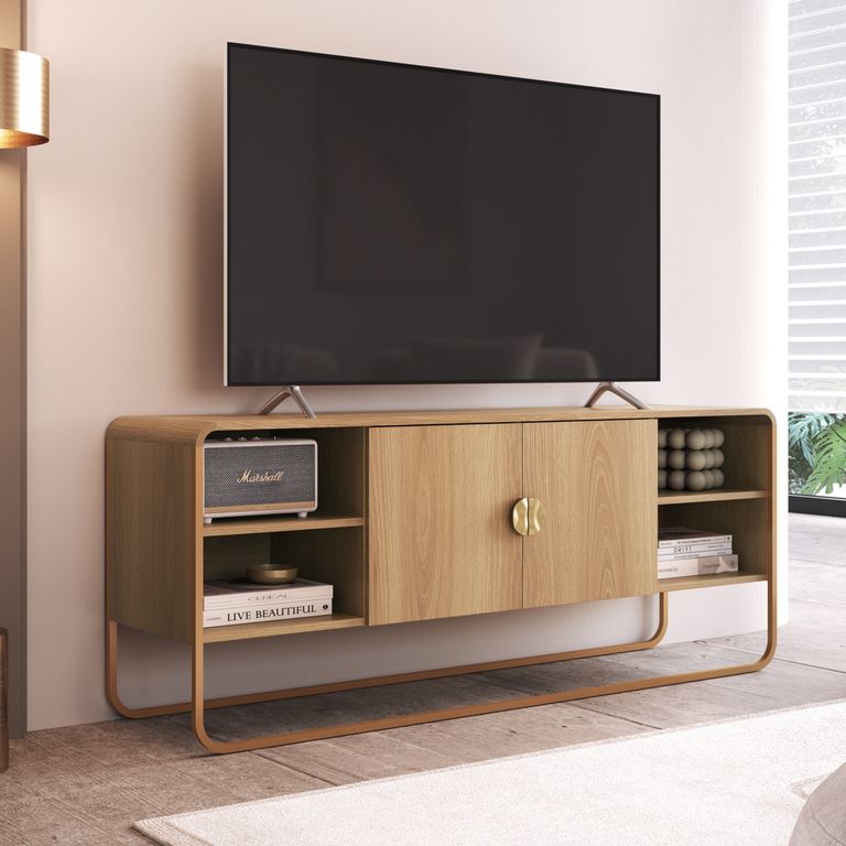 DECOCASA Rack Luna 60 pulgadas 28070 Natural