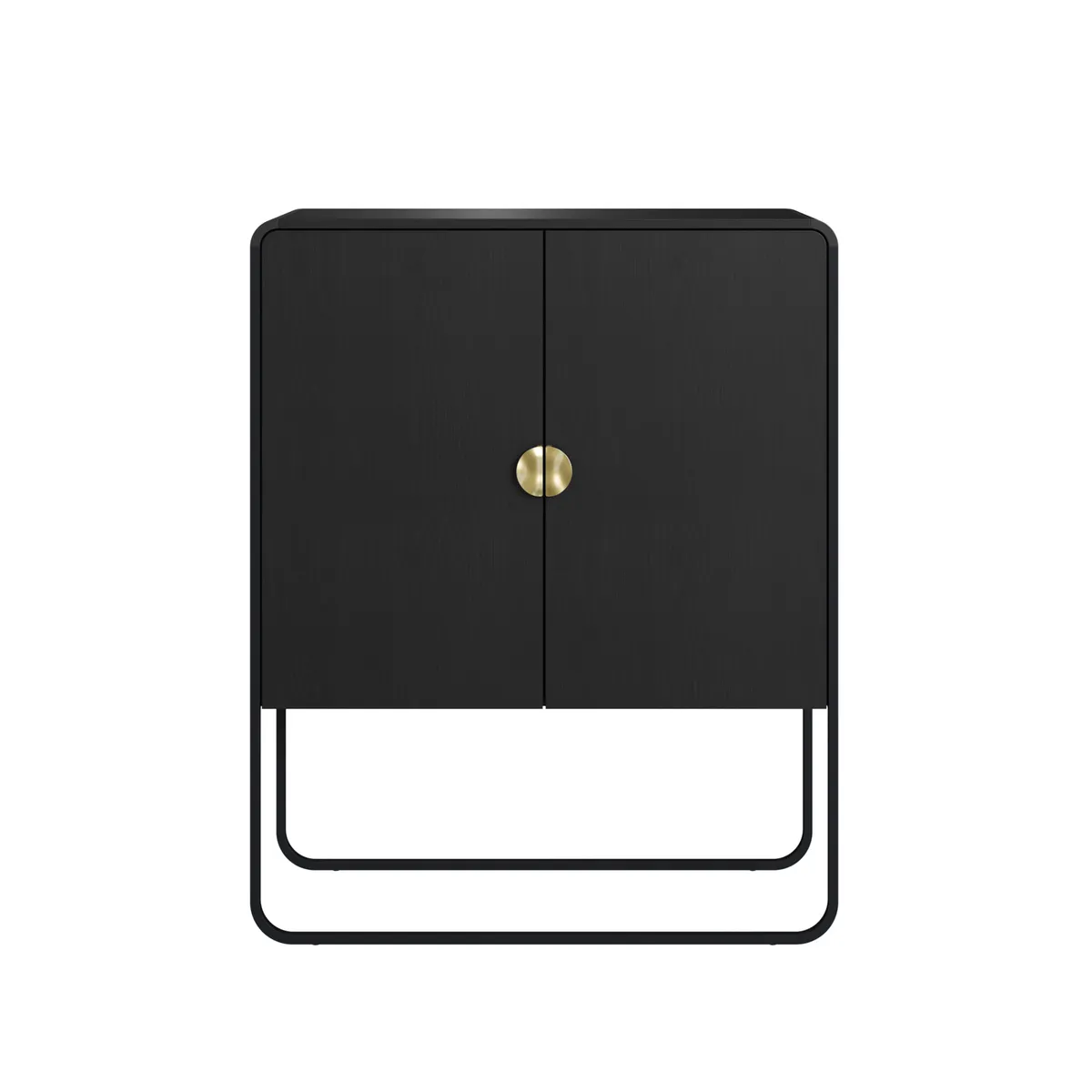 DECOCASA - Buffet 90Cm Negro Decocasa