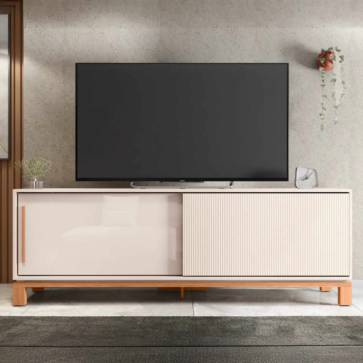 DECOCASA Racks 75 Pulgadas Mondrian Decocasa ⚡𝗖𝘆𝗯𝗲𝗿