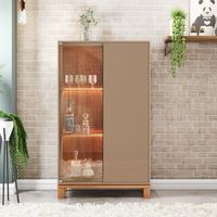 Vitrina Mondrian Gris Cast