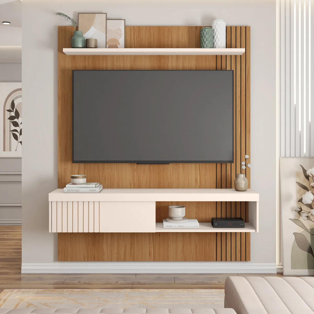 DECOCASA - Panel Jade 150 Cm Castaño Ow Decocasa