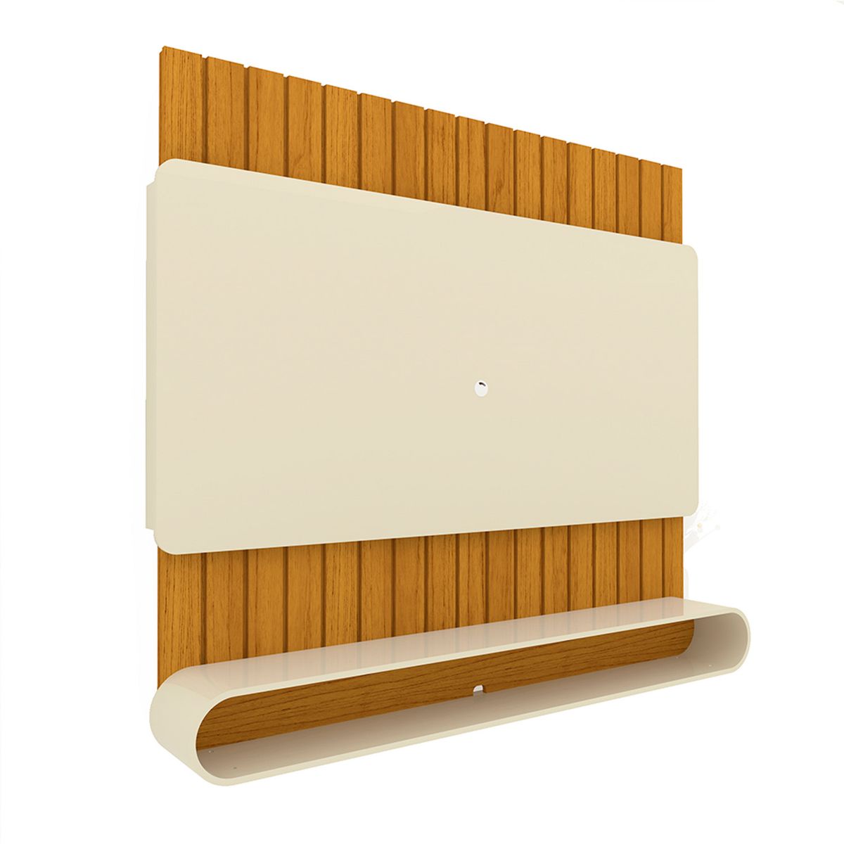 DECOCASA - Panel TV Prime 70 Pulgadas Natural Off White Decocasa
