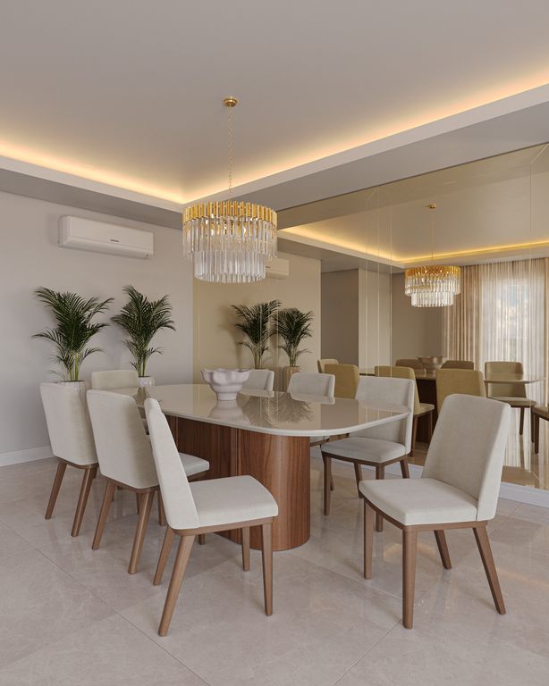 DECOCASA Juego De Comedor Kalina 6 Sillas Kalina