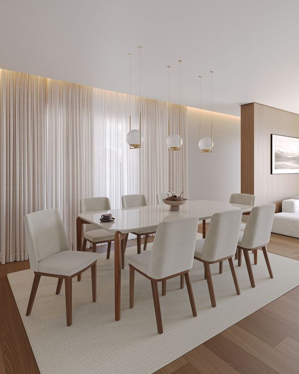 DECOCASA Juego De Comedor Donatella 6 Sillas Kalina