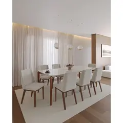 DECOCASA - Juegos De Comedor Donatella 6 Puestos