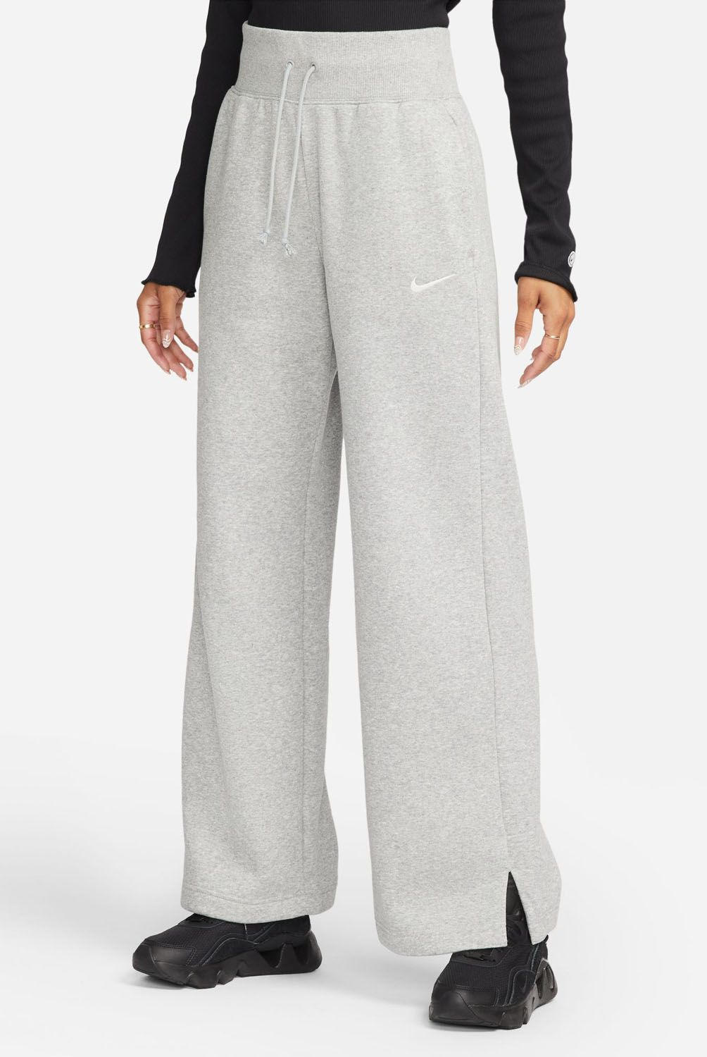 NIKE - Pantalón De Buzo Baggy Phnx Flc Hr Mujer Nike