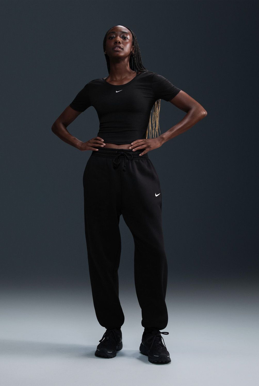 NIKE - Pantalón De Buzo Oversize Phnx Flc Hr Os Pant 2 Mujer Nike