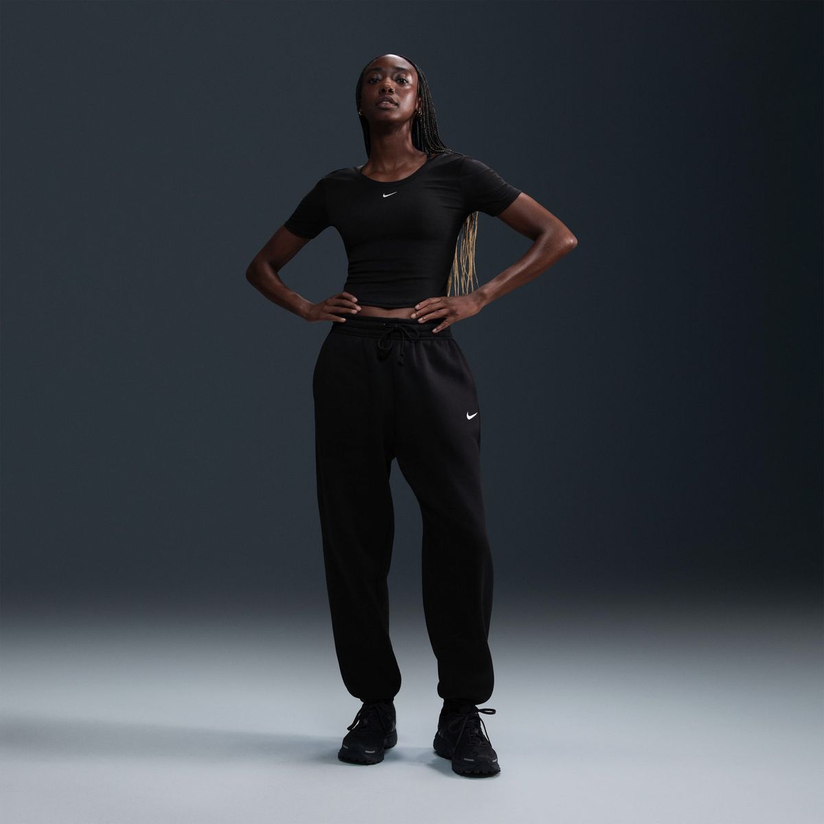 NIKE - Pantalón De Buzo Oversize Phnx Flc Hr Os Pant 2 Mujer Nike