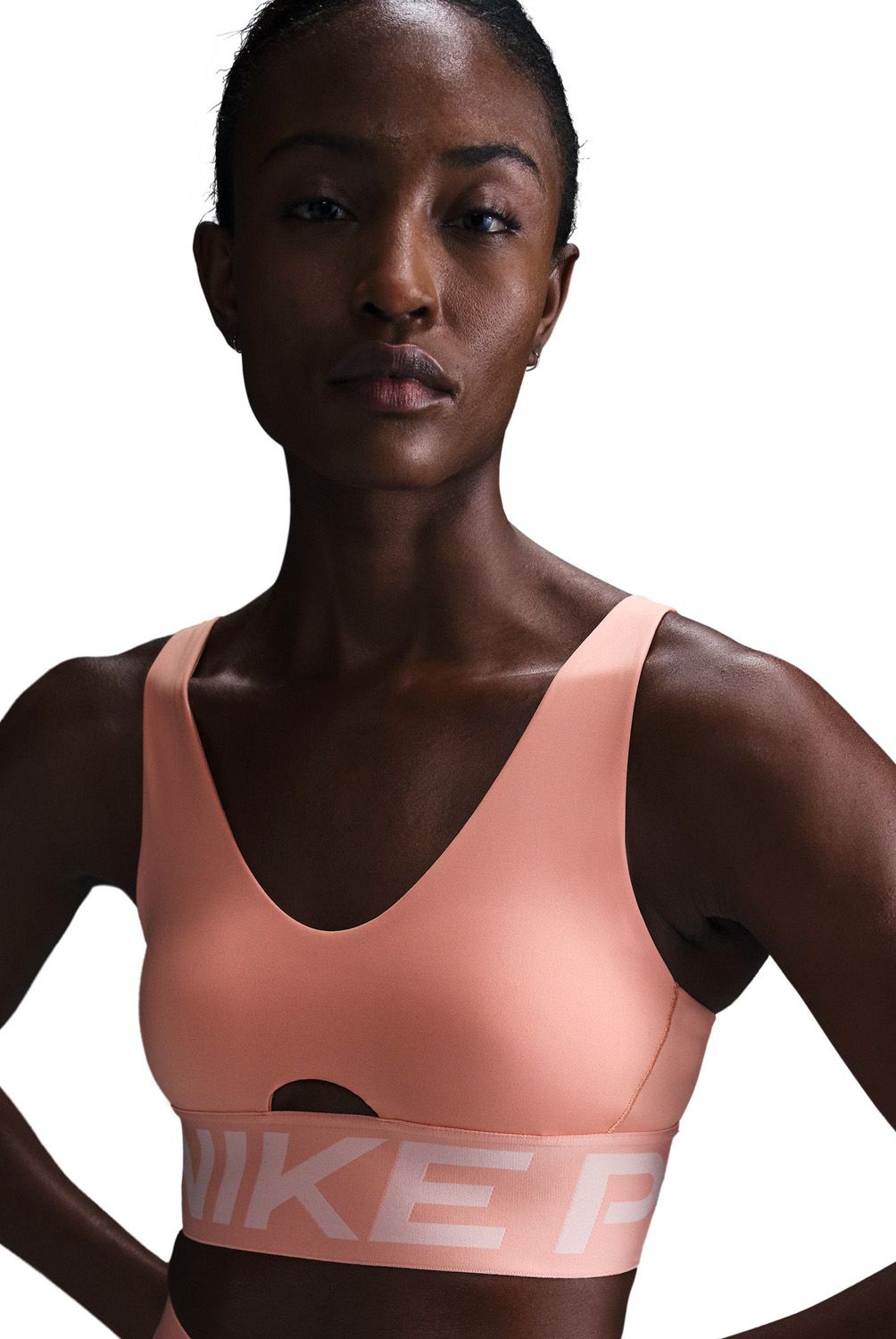 NIKE - Petos Deportivo Np Indy Plunge Bra Bold Mujer Nike