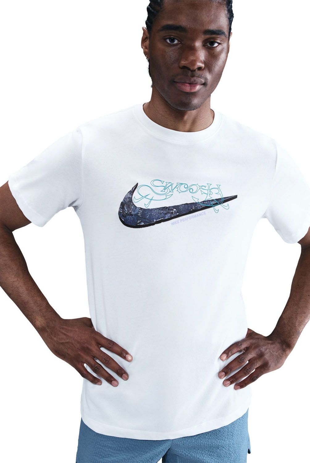 NIKE - Polera Deportiva Manga Corta Tee Wc 1 Hombre Nike
