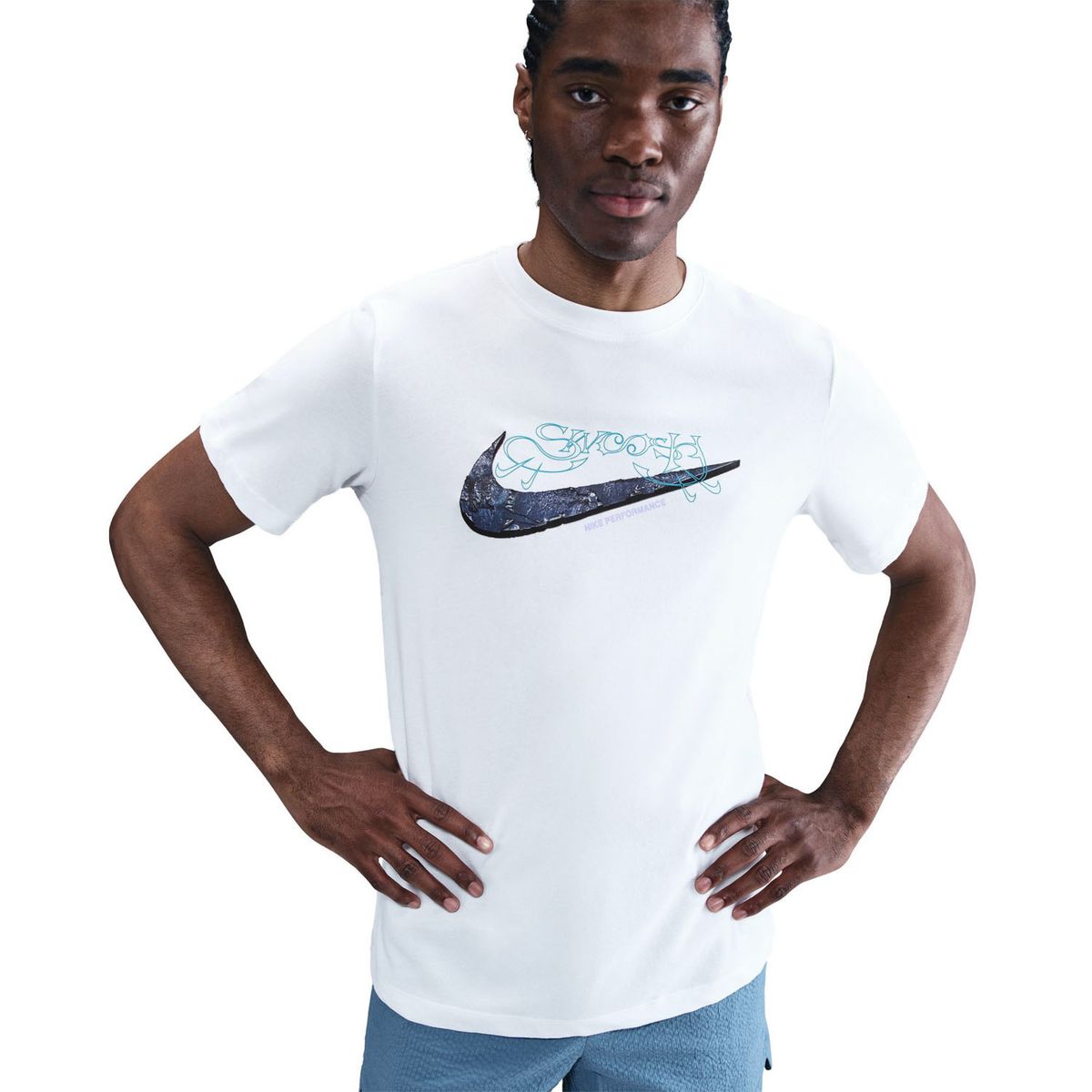 NIKE - Polera Deportiva Manga Corta Tee Wc 1 Hombre Nike