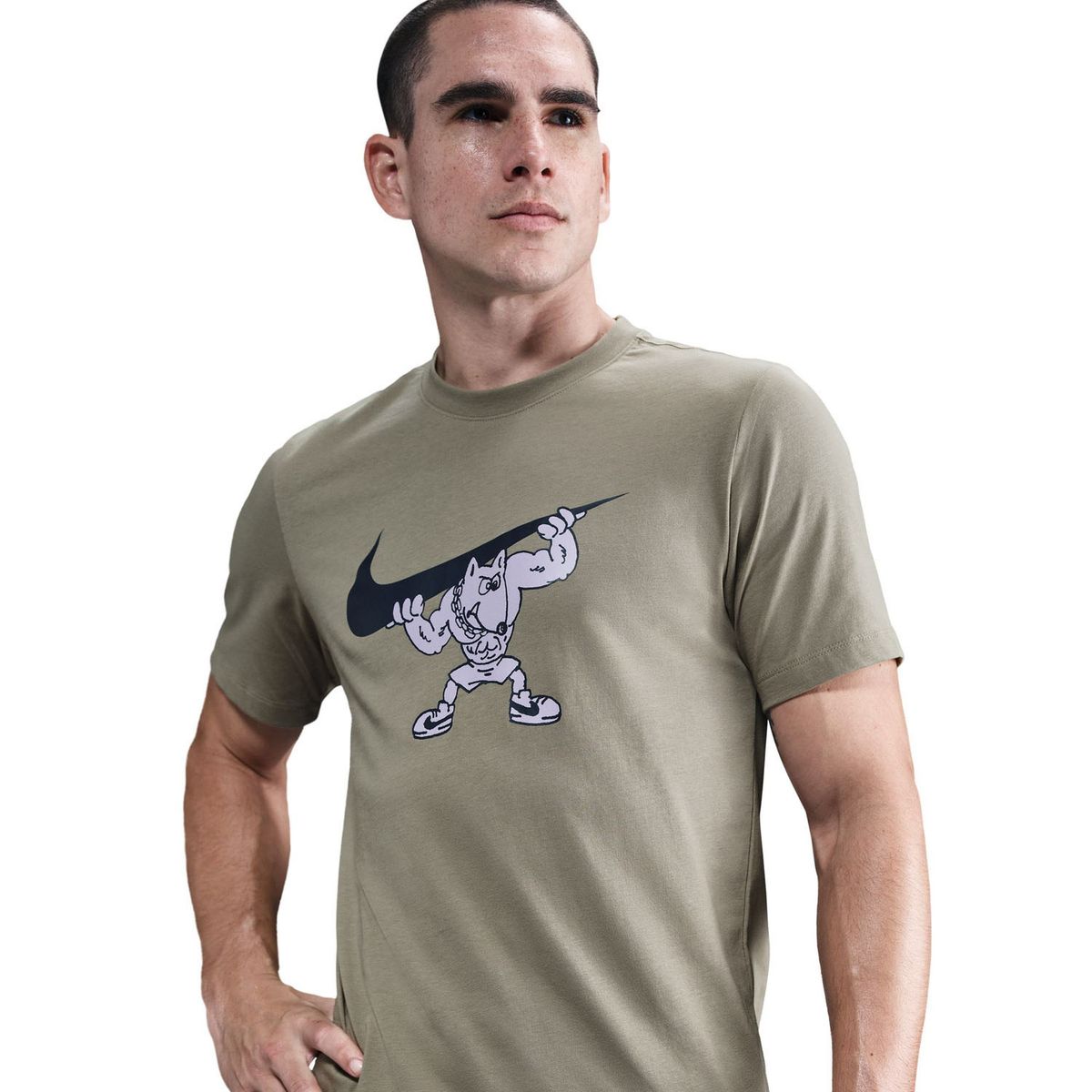 NIKE - Polera Deportiva Manga Corta Tee Ikyky Gym Cult Hombre Nike