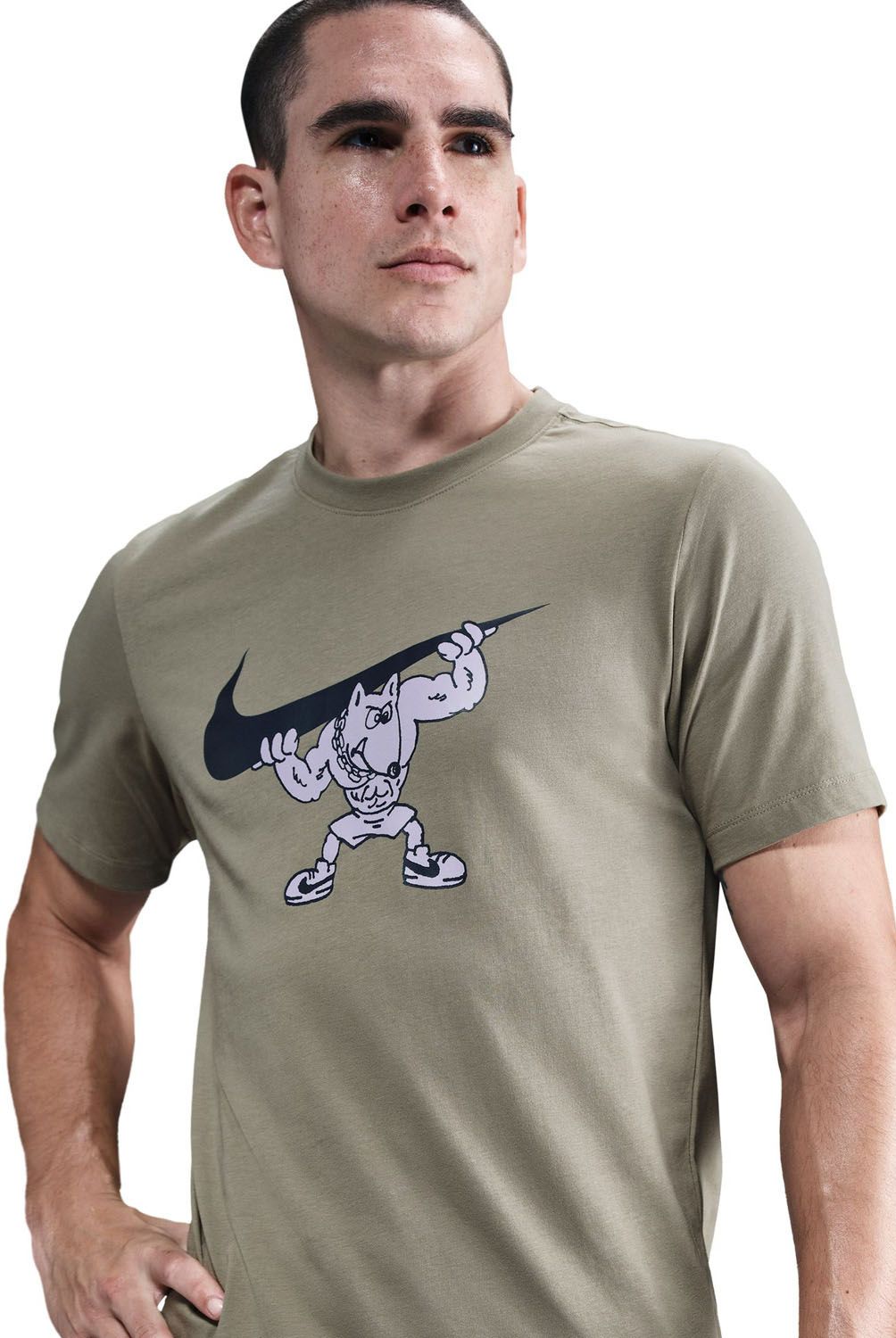 NIKE - Polera Deportiva Manga Corta Tee Ikyky Gym Cult Hombre Nike