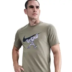 NIKE - Polera Deportiva Manga Corta Tee Ikyky Gym Cult Hombre