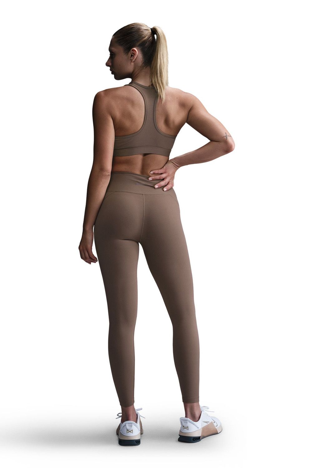 NIKE - Calza Leggings Df One Hr 7/8 Tght Nvlty Mujer Nike
