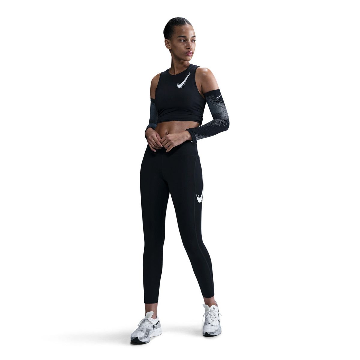 NIKE - Calza Leggins Fast Df Mr 7/8 Tgt Sw Mujer Nike