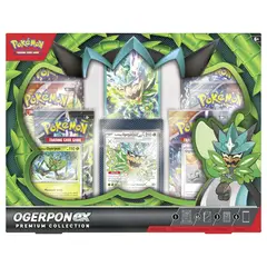 POKEMON - Tcg Cartas Ogerpon Ex Premiun Collection