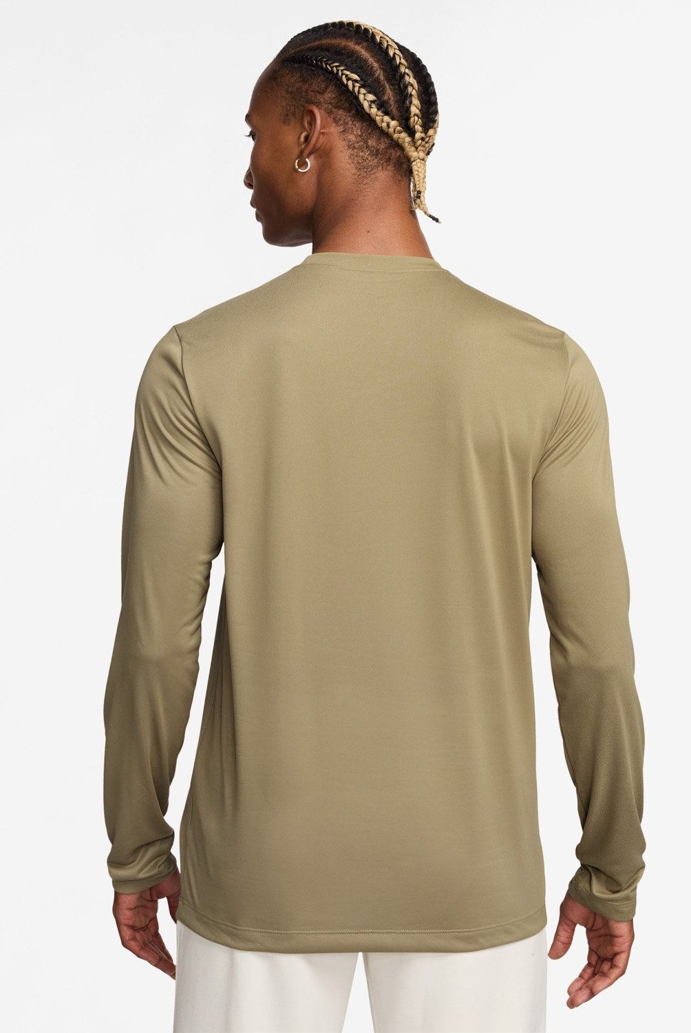 NIKE - Nike Polera Manga Larga Fitness Hombre