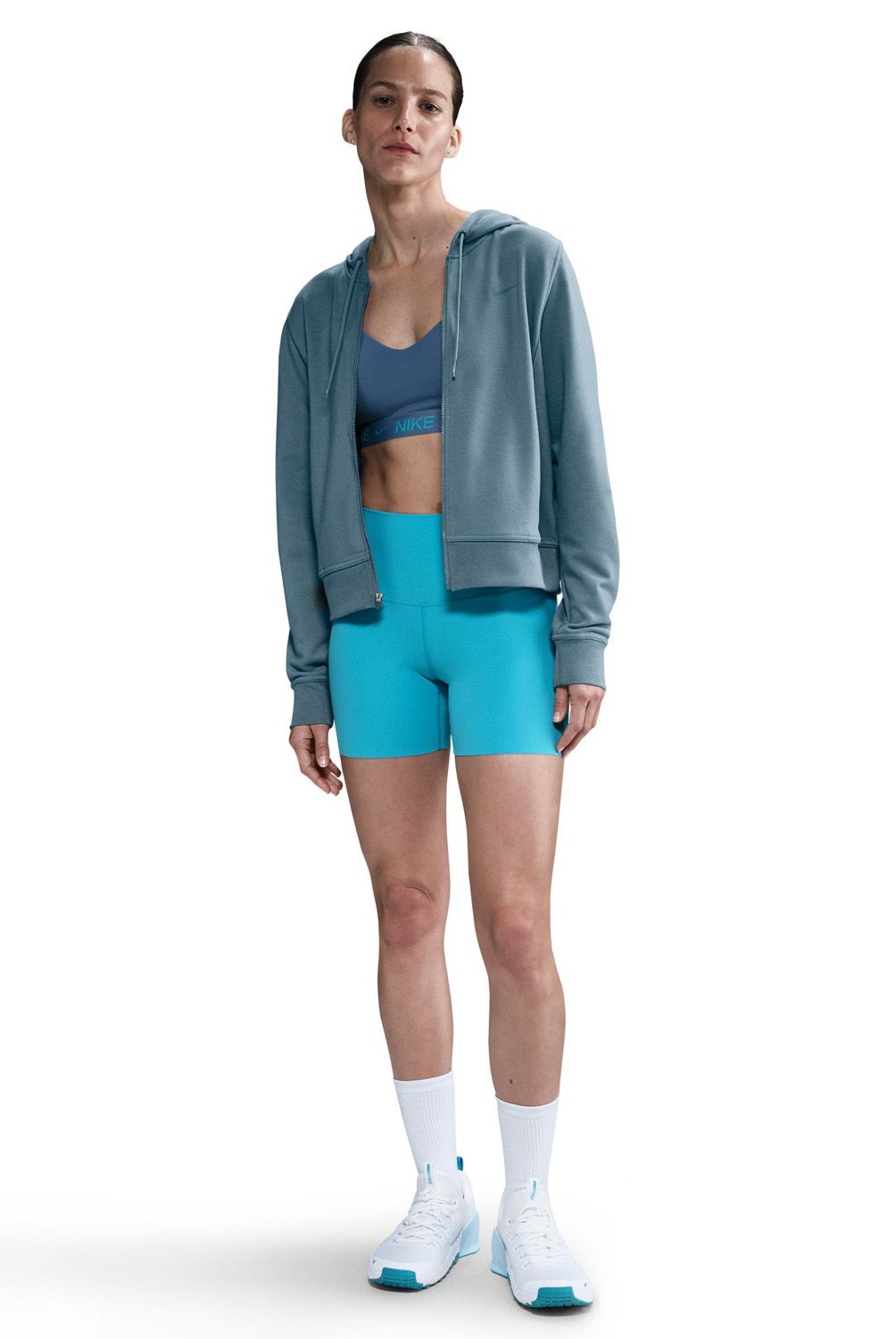 NIKE - Polerón Hoodie Fitness Mujer Nike