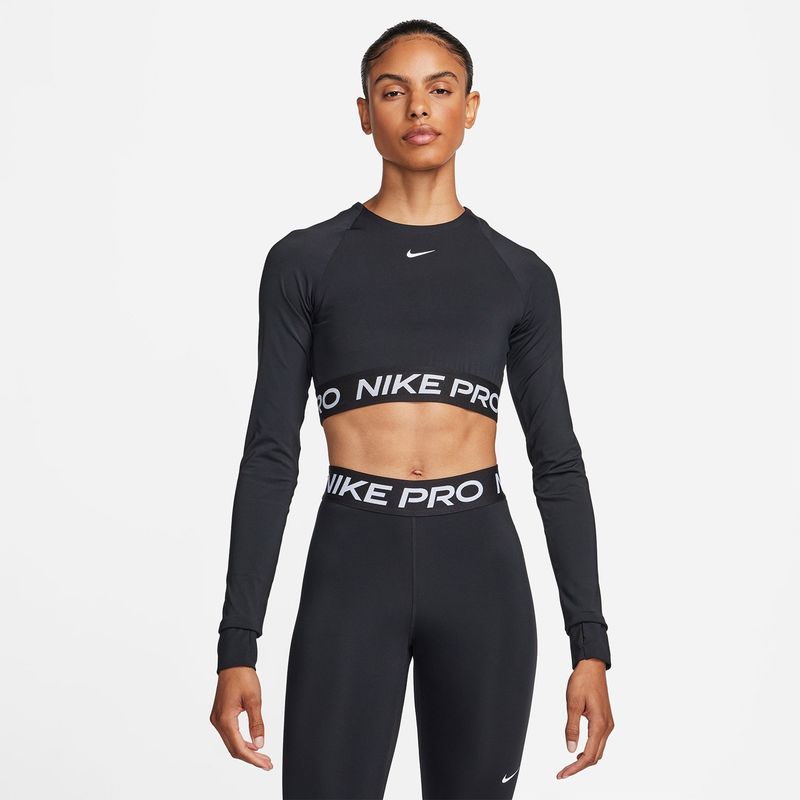 NIKE - Polera Manga Larga Top Mujer Nike