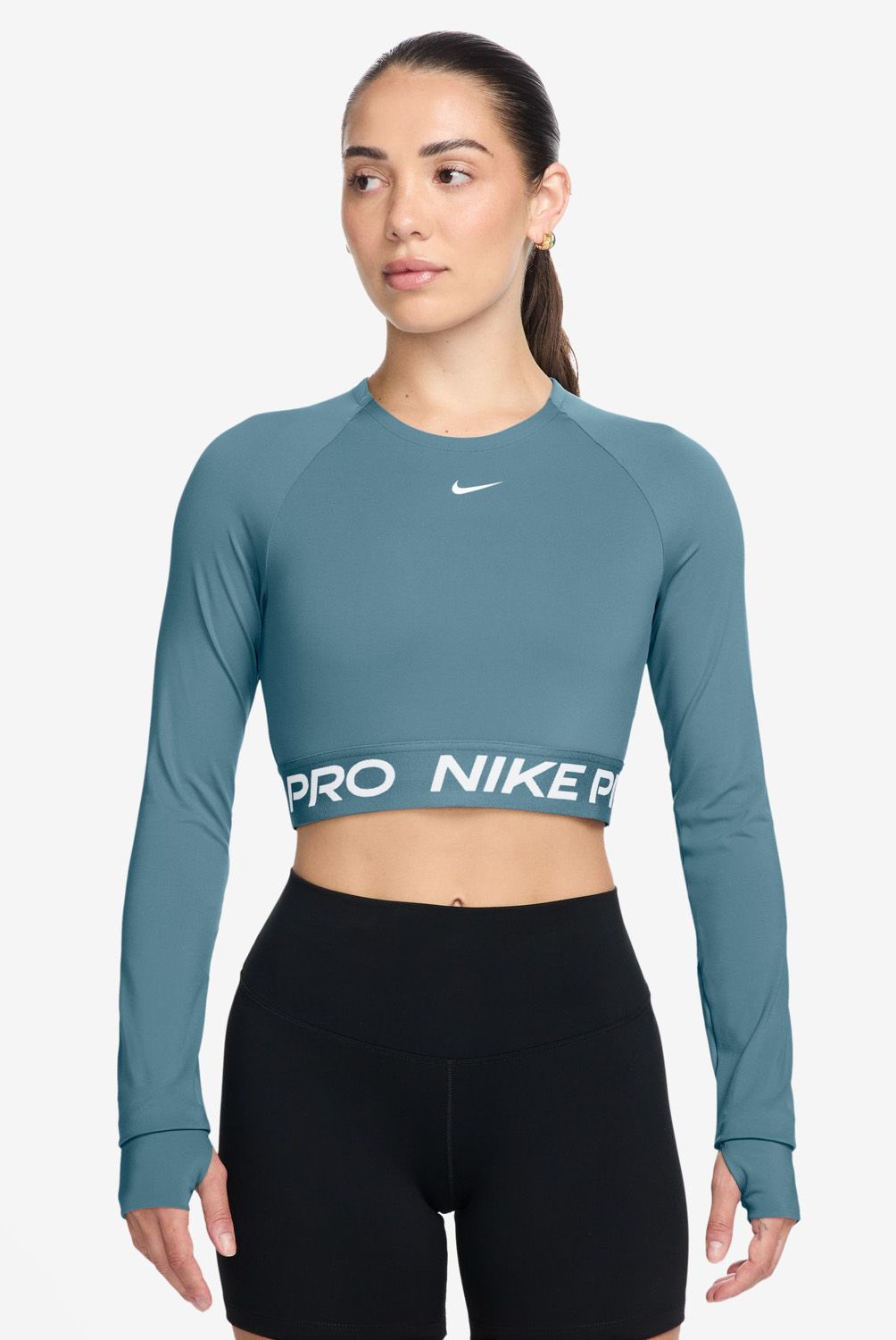 NIKE - Polera Manga Larga Top Mujer Nike