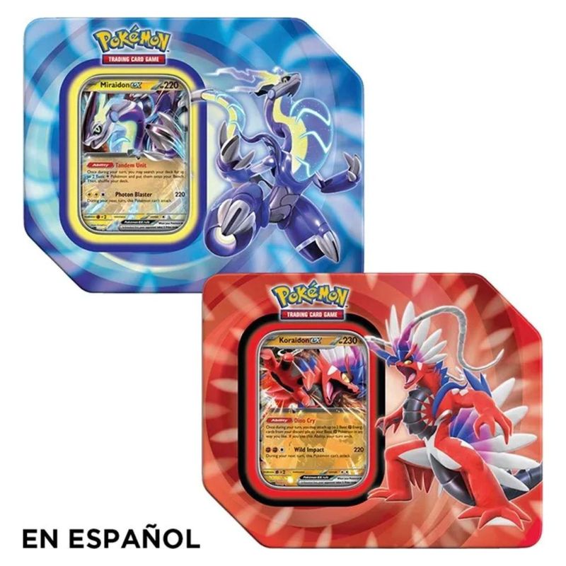 POKEMON - Tcg Cartas Pokemon Paldea Legends Tin