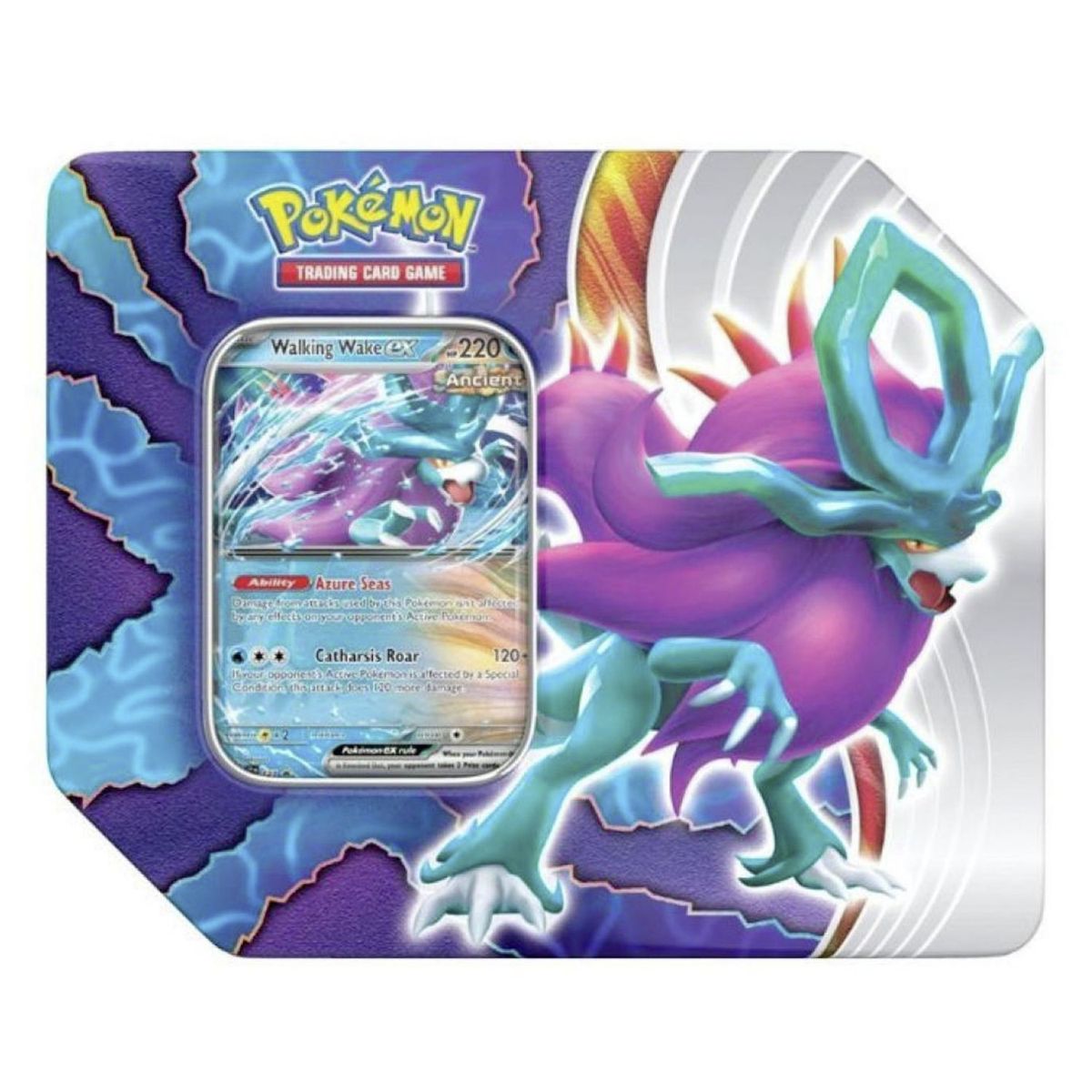 POKEMON - Tcg Cartas Pokemon Paradox Clash Tin