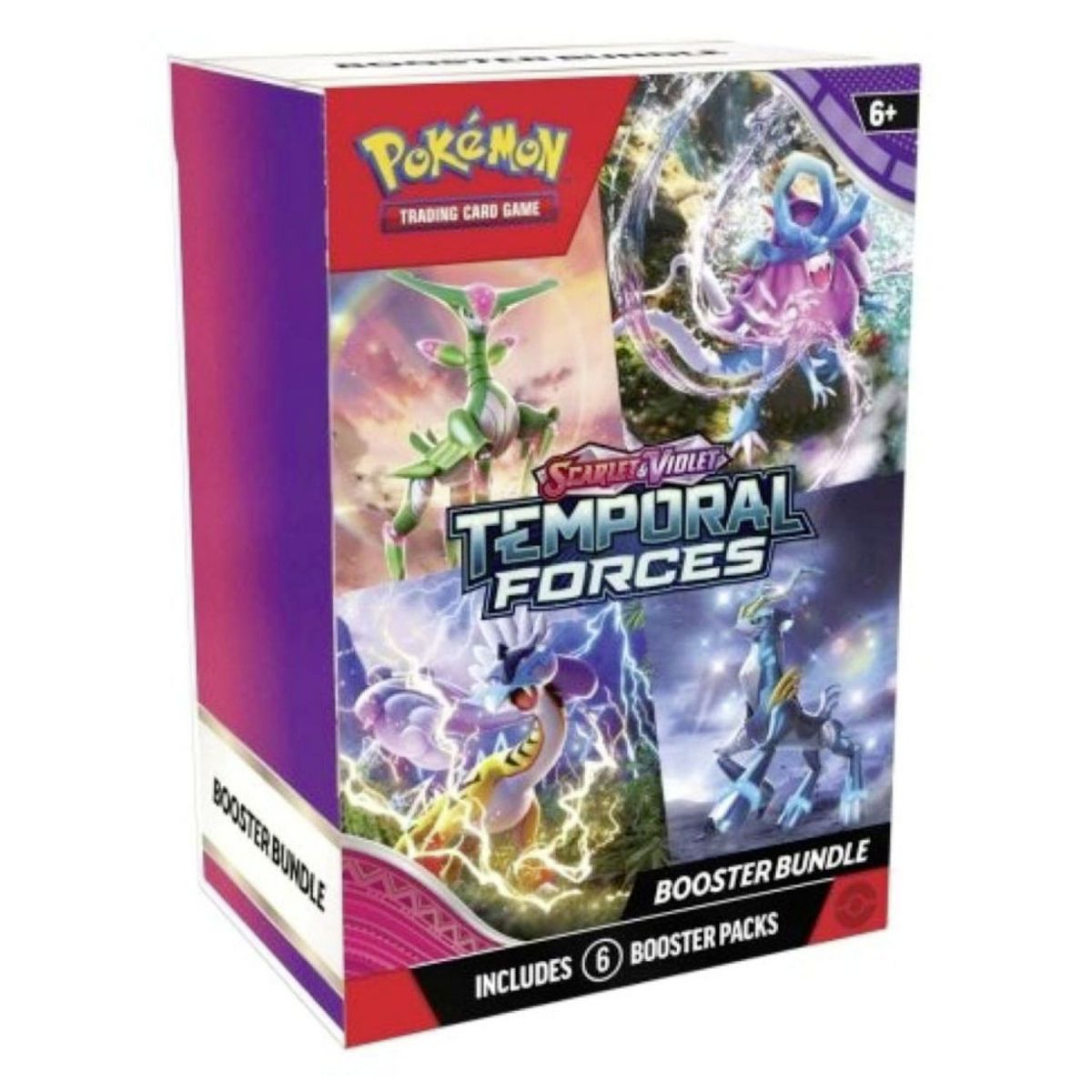 POKEMON - Tcg Cartas Pokemon Scarlet Y Violet Temporal Forces Booster Bundle