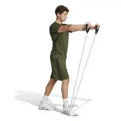 ADIDAS - Short De Entrenamiento Essentials Piqué 3 Tiras Hombre