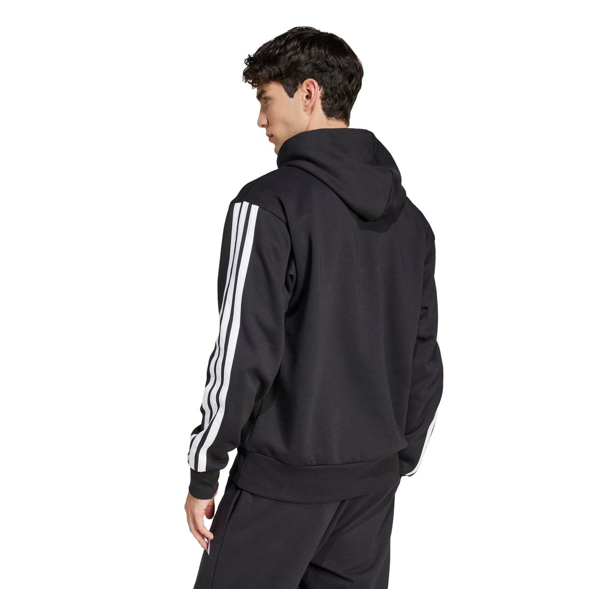 ADIDAS - Polerón Deportivo M 3S Fl Hd Je6297 Hombre Adidas