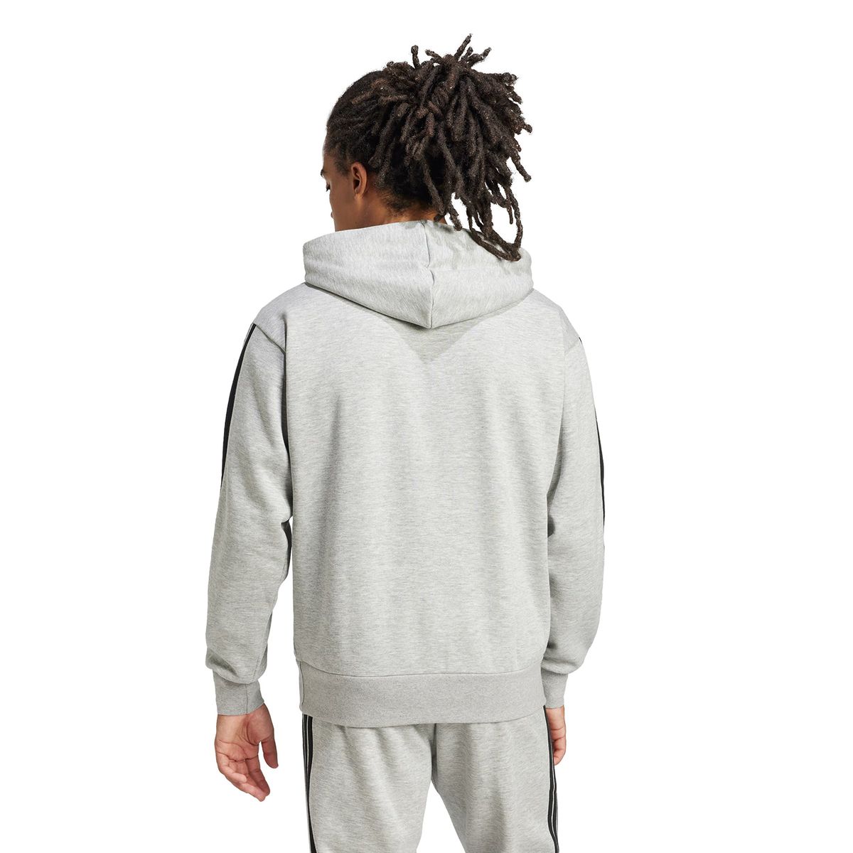 ADIDAS - Polerón Deportivo M 3S Fl Hd Je6297 Hombre Adidas