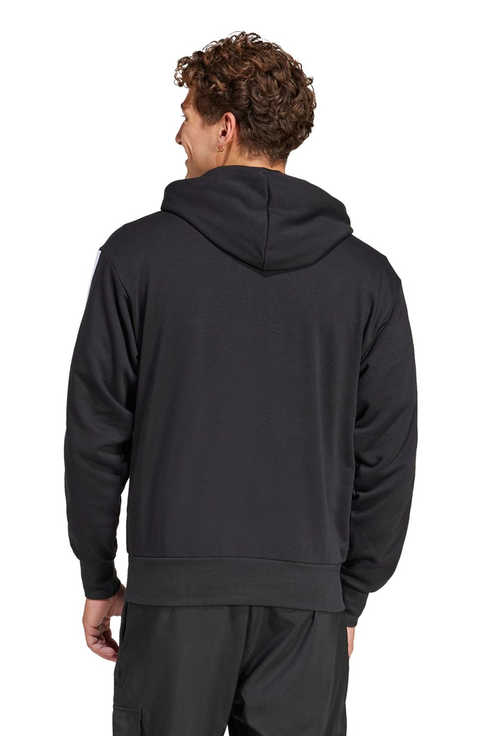ADIDAS - Polerón Deportivo M 3S Ft Hd Jd1872 Hombre Adidas